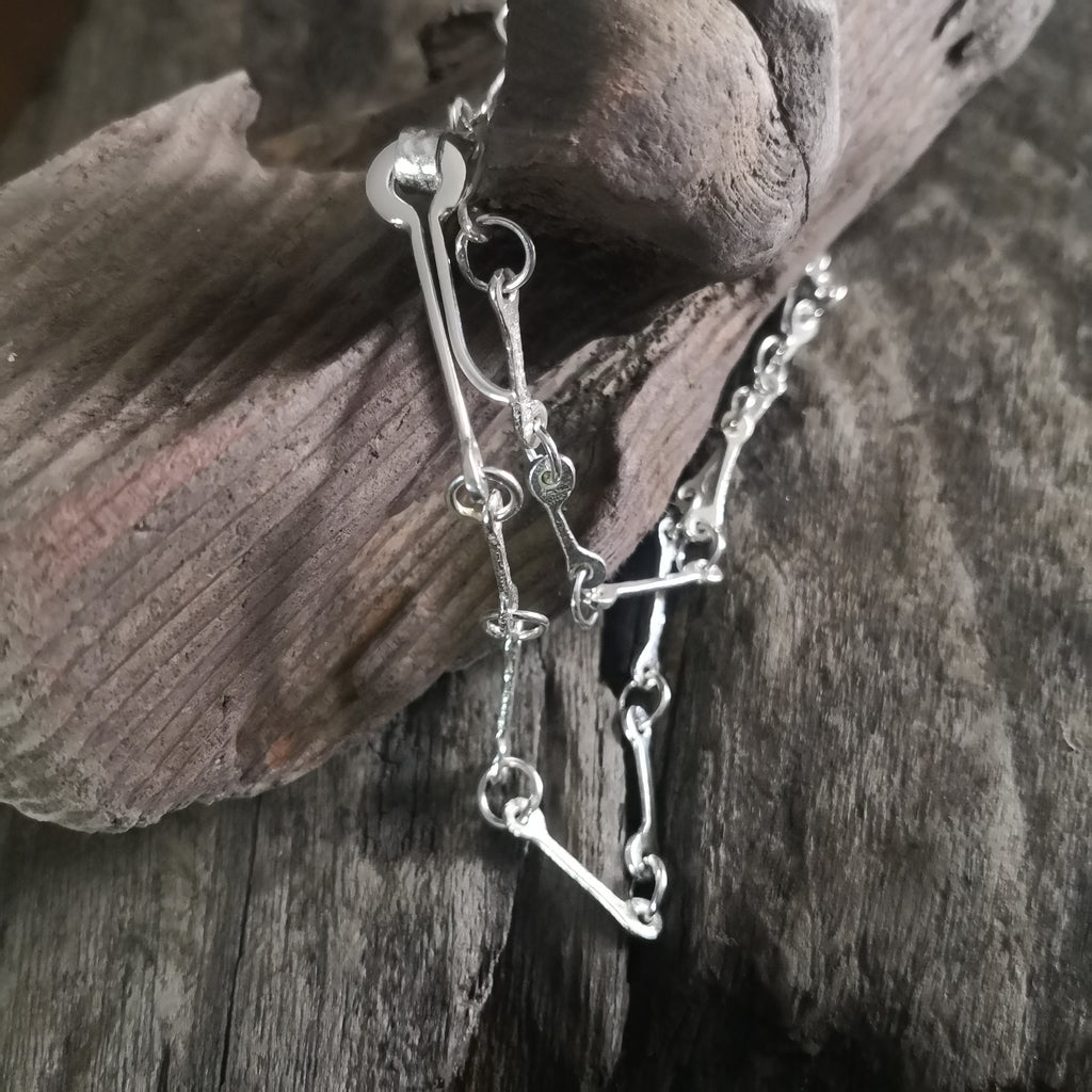 Hand forged chain