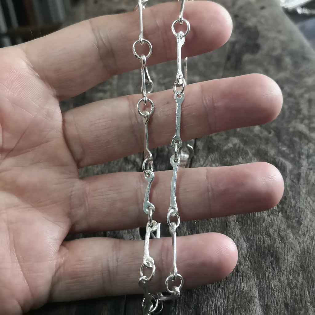 Hand forged chain