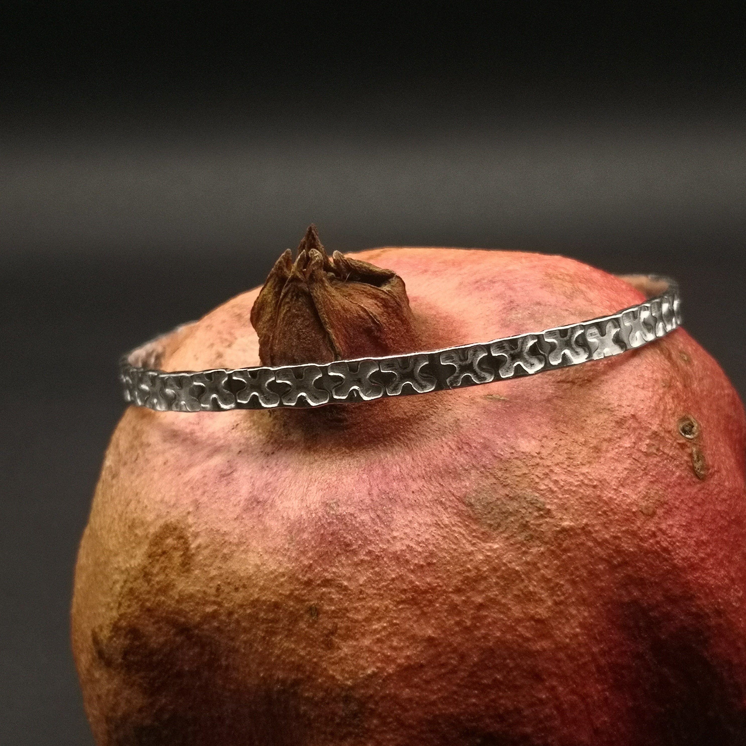 Water weed blossom bangle