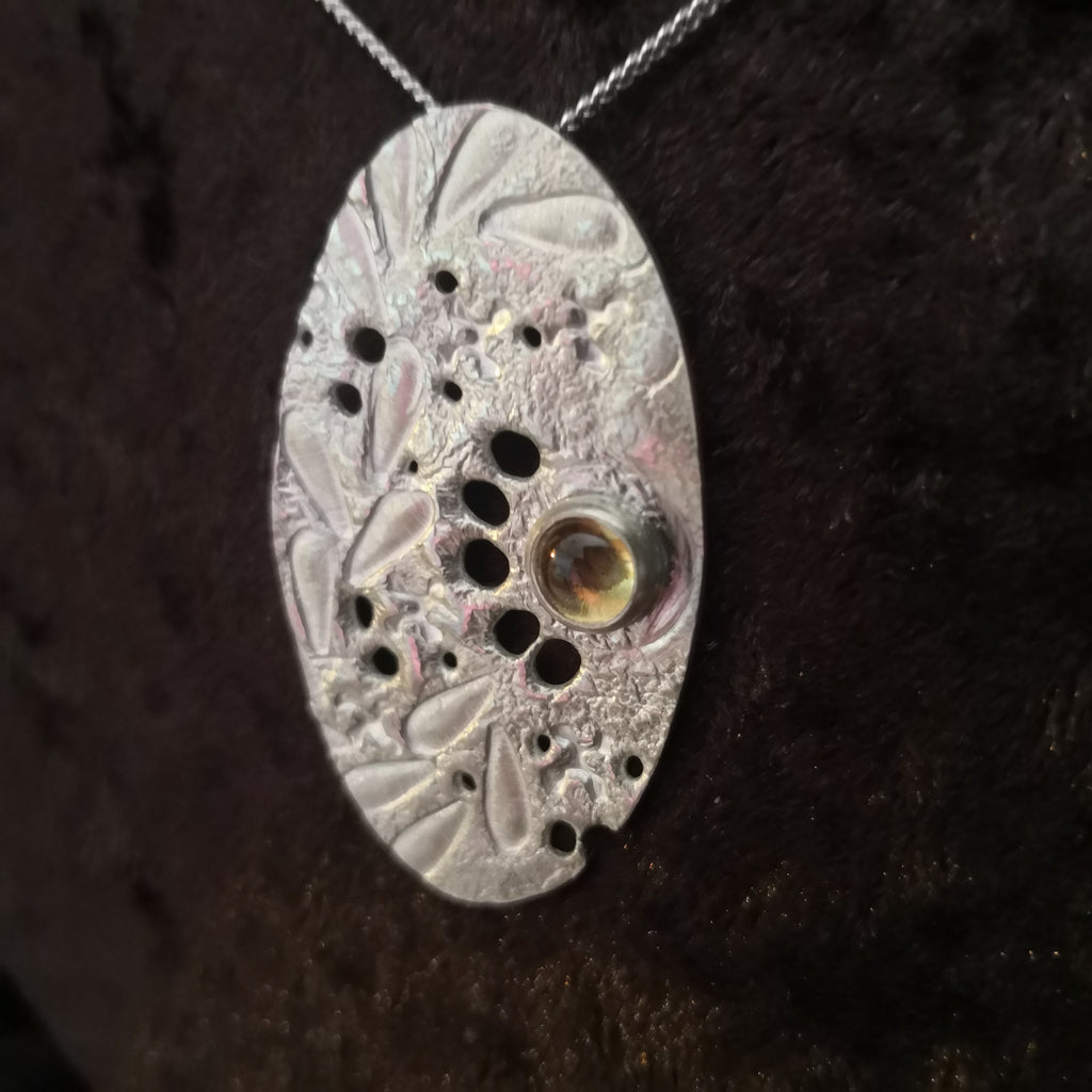 Chalk Stream Bubbles Pendant